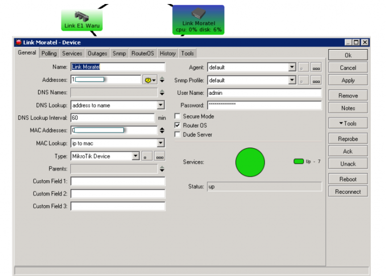 Cara Memantau Dan Memonitor Jaringan Mikrotik Menggunakan The Dude