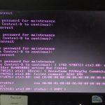 Welcome to emergency mode! Give root password for maintenance after logging in - Centos 7