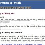 Cara delist IP dari blok RBL SPAMCOP