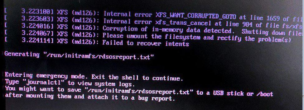 Solusi untuk “Entering emergency mode. Exit the shell to continue” pada Centos 7