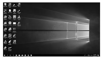 Layar Komputer / Laptop Windows Tiba-Tiba Jadi Hitam Putih
