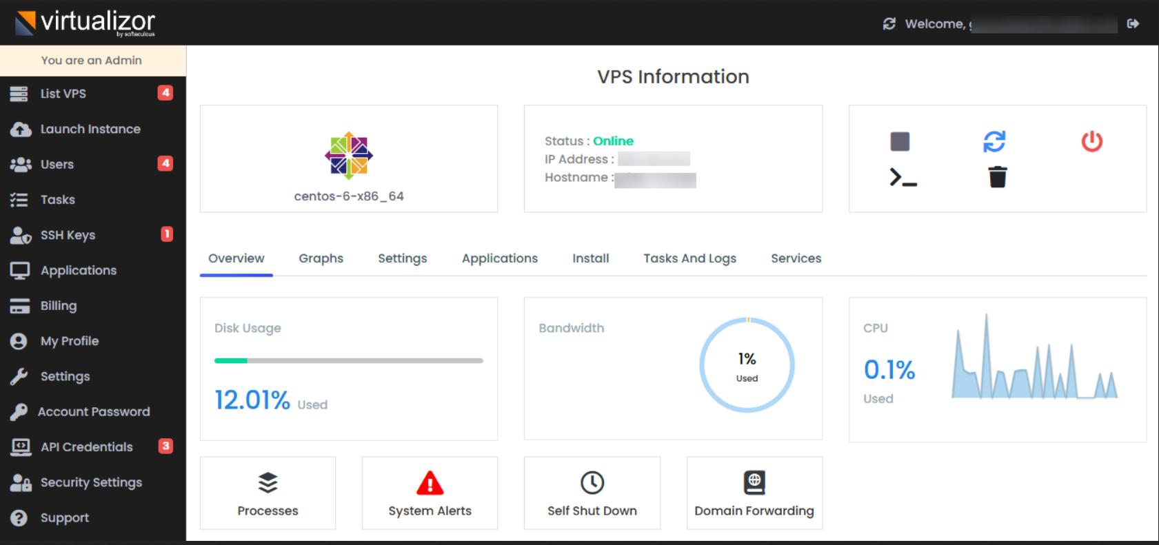 Layanan VPS Virtualizor untuk pemula