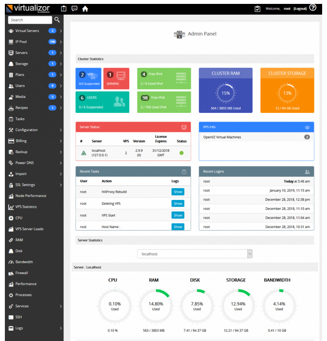 Cara Install Virtualizor untuk LXC bagi pemula