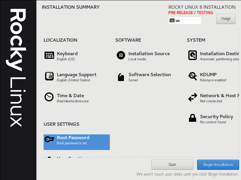 Cara Install Rocky Linux dengan Vmware 16