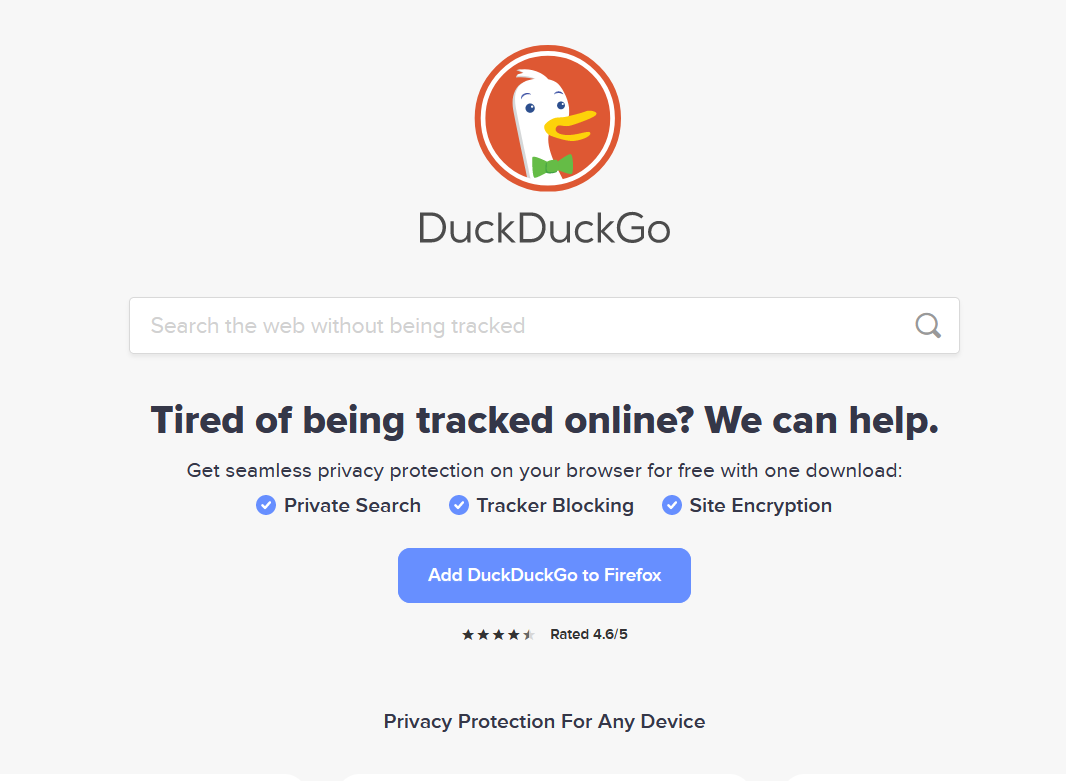 Berkenalan Dengan DuckDuckGo , Browser Masa Kini