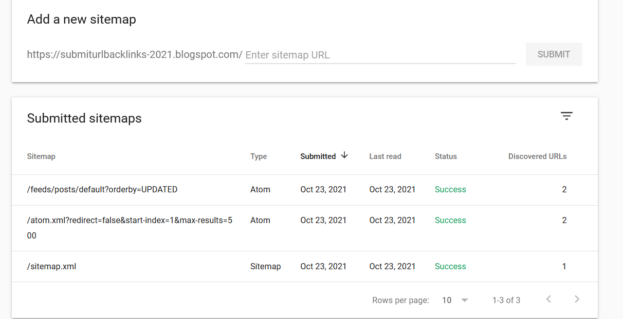Cara Submit Sitemap Blogspot di Google Search Console 2021