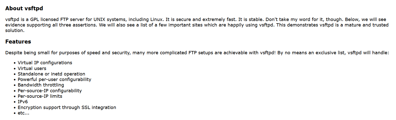 Cara Install FTP Server dengan VSFTPD pada CentOS 8