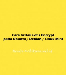 Cara Install Lets Encrypt Dengan Nginx Di Ubuntu Debian