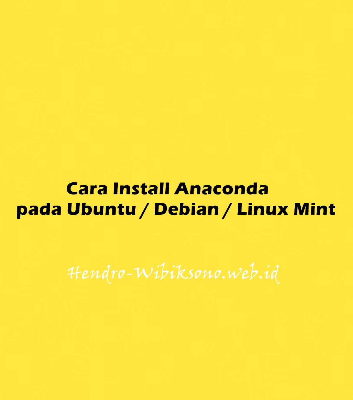 download anaconda for ubuntu