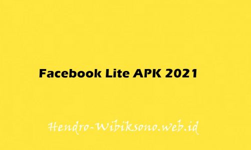 Facebook Lite APK 2021