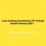 Cara Setting Sensitivitas FF Terbaik Untuk Pemula 2021