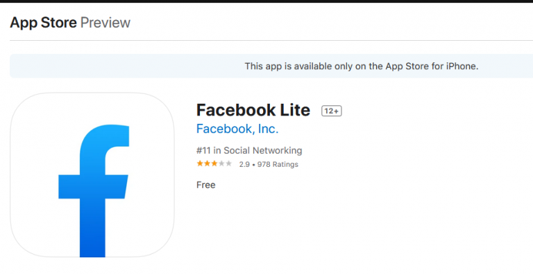 Facebook Lite APK 2021