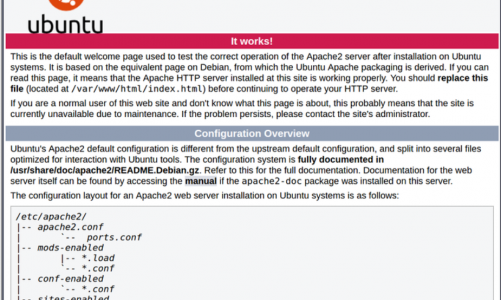 Cara Install  Apache Web Server Pada Ubuntu 20.04 / Debian 11