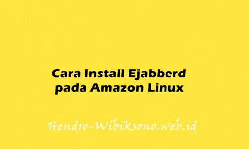 Cara Install Ejabberd pada Amazon Linux