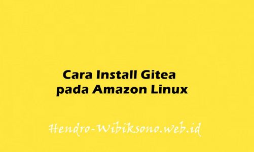 Cara Install Gitea pada Amazon Linux
