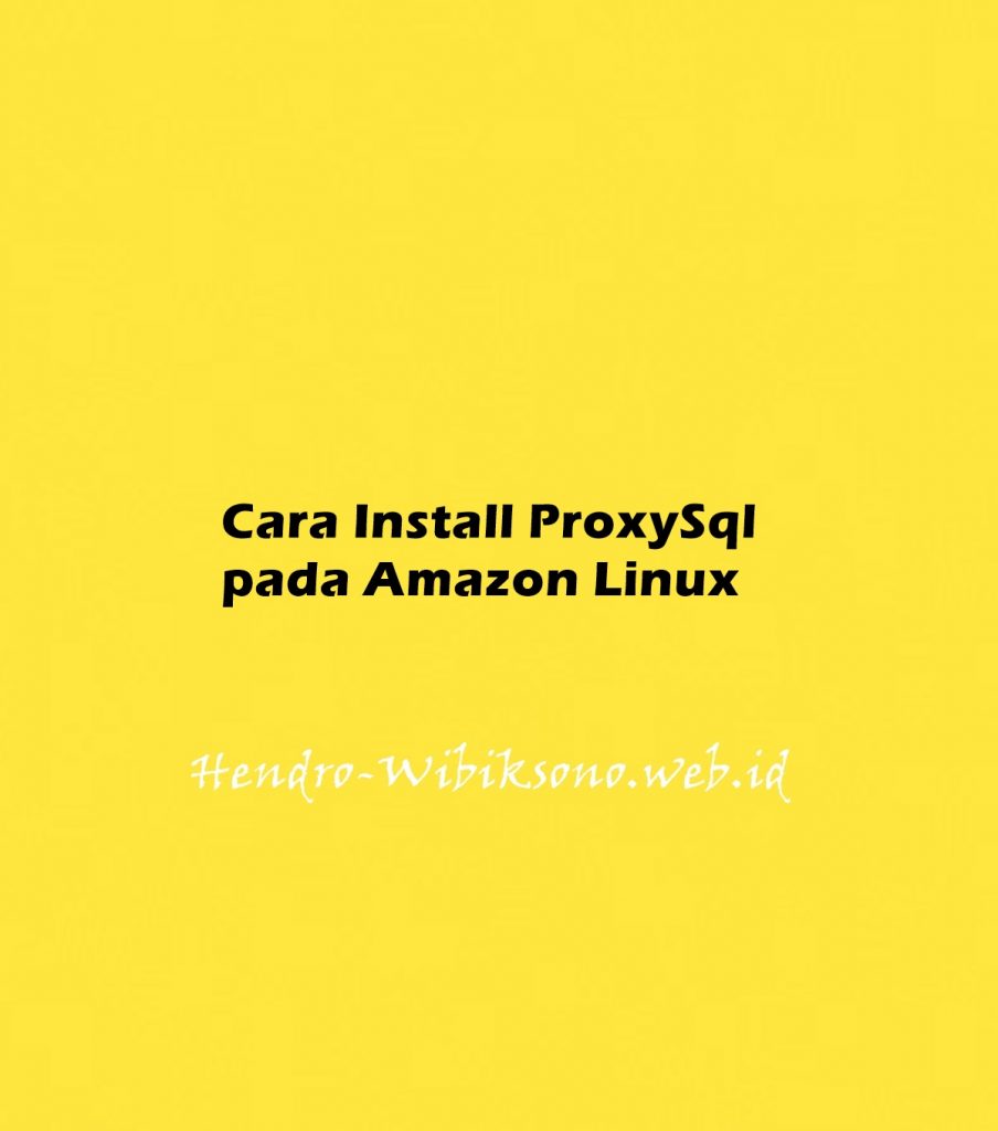 proxysql