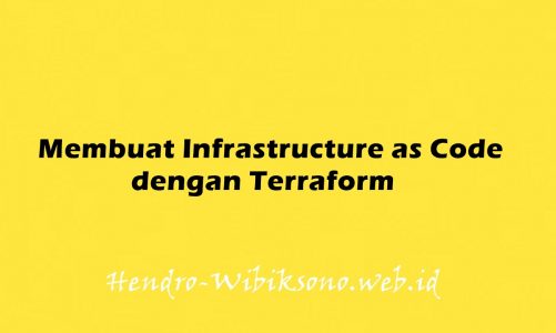 Membuat Infrastructure as Code dengan Terraform