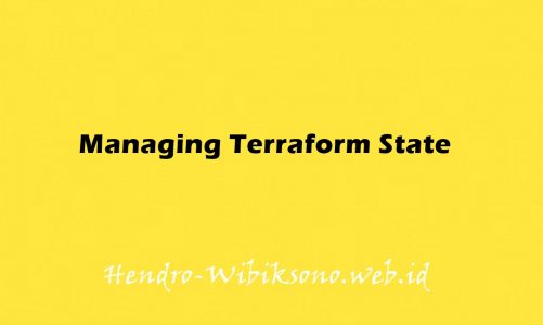 Managing Terraform State