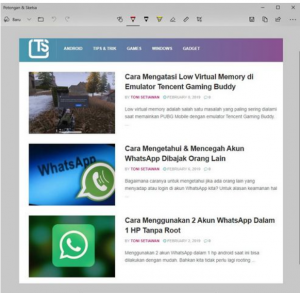 Cara Mengambil Screenshot Di Windows 10