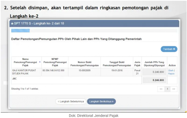 Cara Mengisi Dan Lapor SPT Pajak Online Atau E-Filing 1770 S 2020