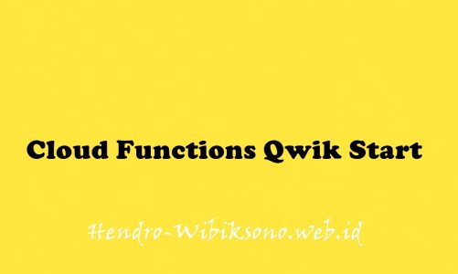 Cloud Functions Qwik Start – Console