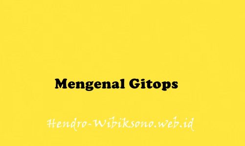 Mengenal Gitops