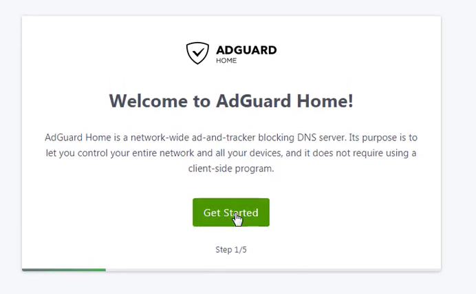 adguard home portainer