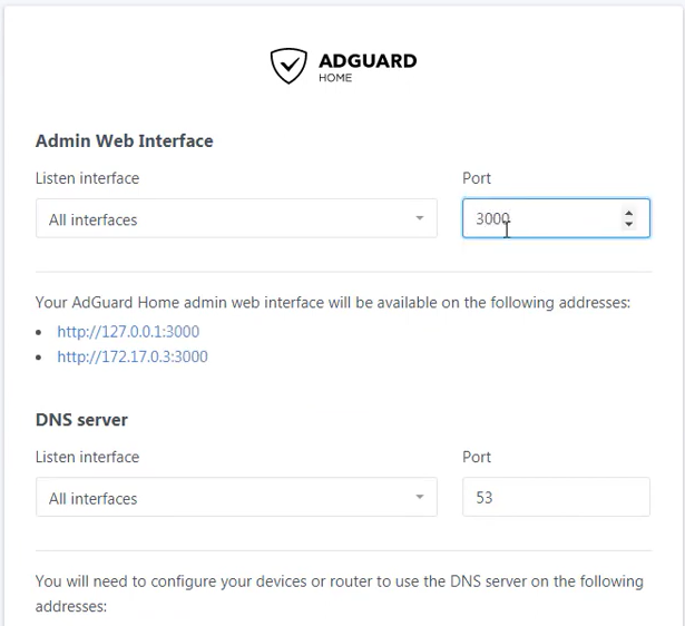 install adguard home portainer