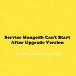 Service Mongodb Can't Start After Upgrade Version