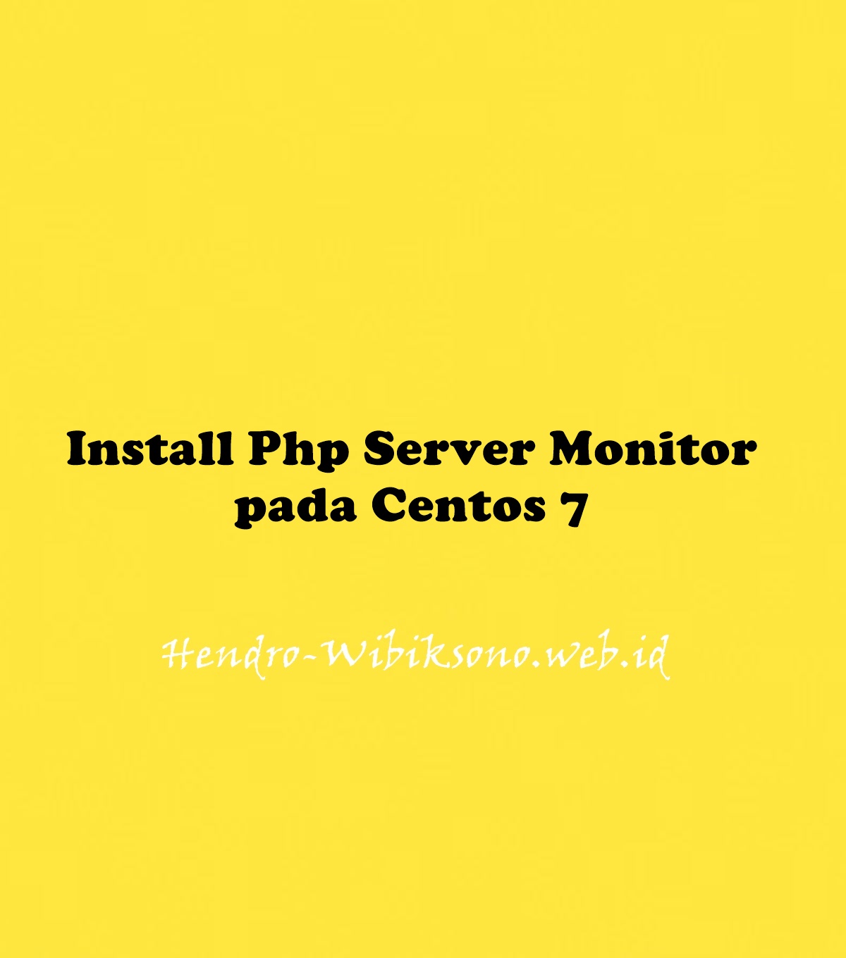 Install Php Server