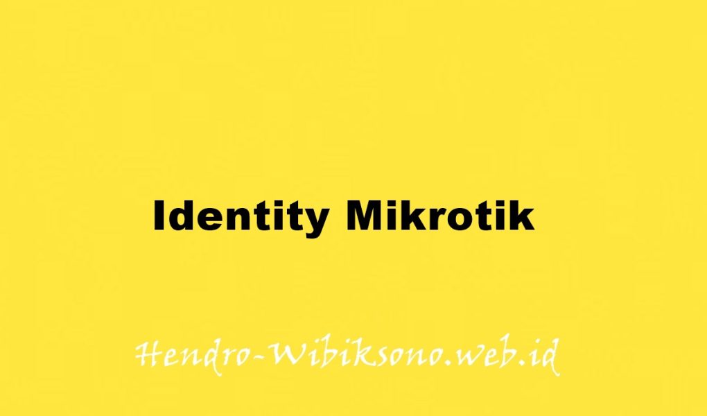 identity