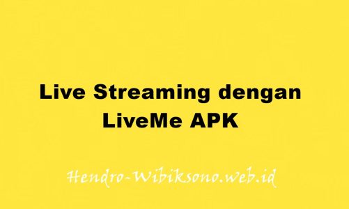 Live Streaming dengan LiveMe APK