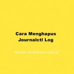 Cara Menghapus Journalctl Log