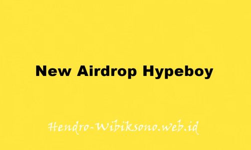 New Airdrop Hypeboy