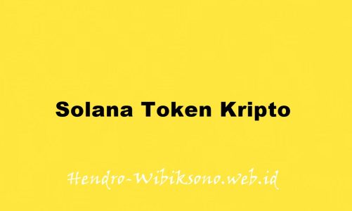 Solana Token Kripto