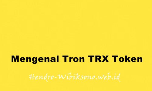 Mengenal Tron TRX Token