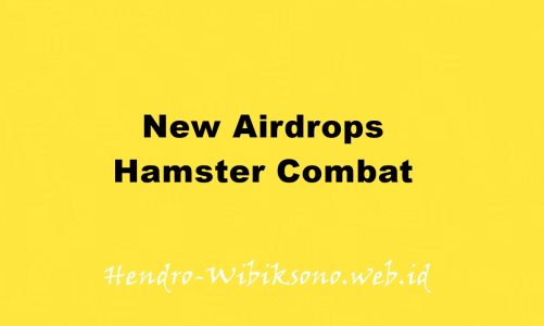 New Airdrops Hamster Combat