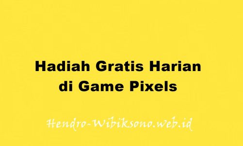 Hadiah Gratis Harian di Game Pixels