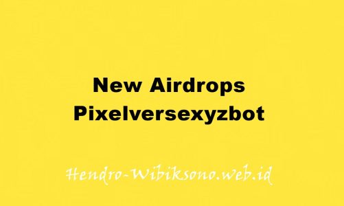 New Airdrops Pixelversexyzbot