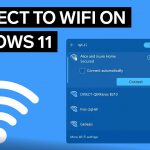 Problem menu Wifi hilang atau tidak bisa connect ke access point setelah update windows 11