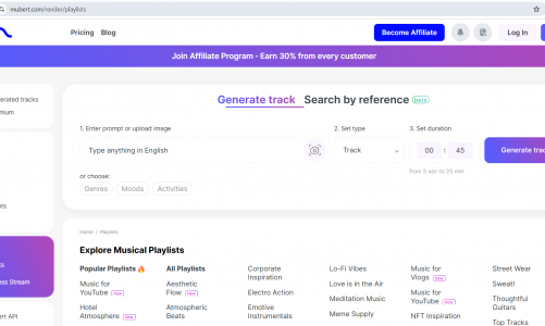 Mubert AI, Masa Depan Musik Generatif yang Aman untuk Kreator dan Komposer